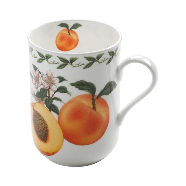 Hrnek z kostního porcelánu Maxwell & Williams Peach, 320 ml