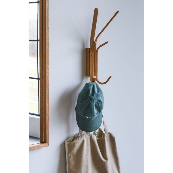 Appendiabiti da parete in bambù Flex - Hübsch-image-1