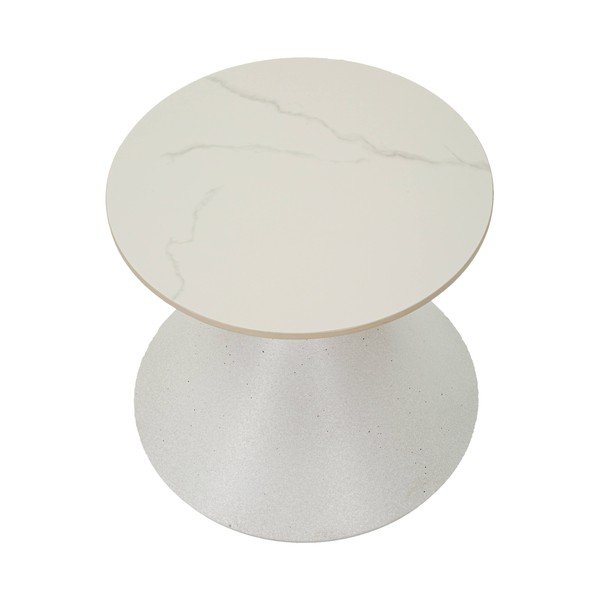 Tavolino rotondo con piano in ceramica ø 45 cm Fush - Mauro Ferretti-image-1