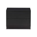 Tavolo TV modulare nero in legno di pino 50x40 cm Finca - WOOOD