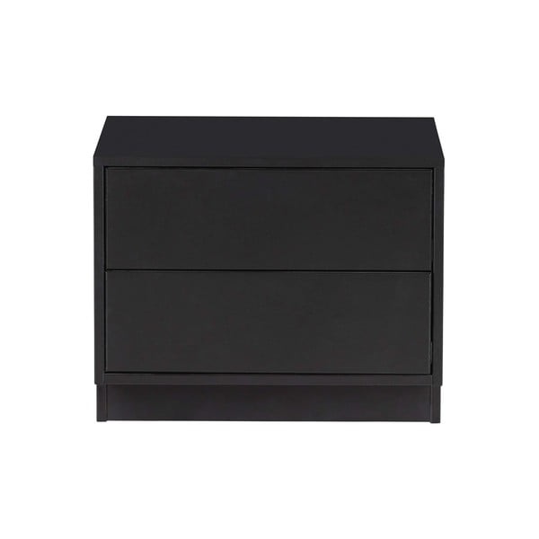 Tavolo TV modulare nero in legno di pino 50x40 cm Finca - WOOOD