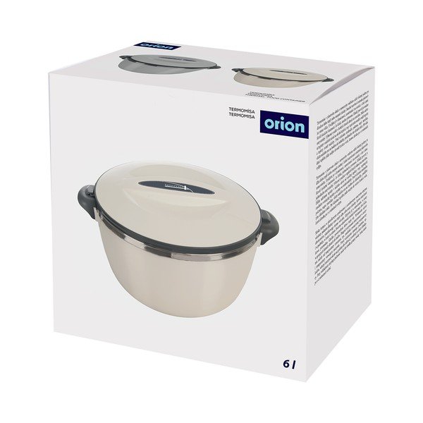 Borraccia termica color crema 6 l Termo – Orion-image-4