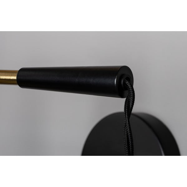 Lampada da parete in nero e oro Penelope - Dutchbone-image-3