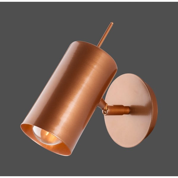 Lampada da parete color rame, altezza 16 cm Geo - Squid Lighting-image-1