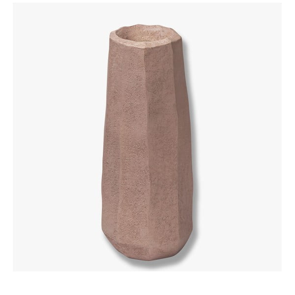 Vaso in poliresina rosa (altezza 15,5 cm) Nuki - Mette Ditmer Denmark