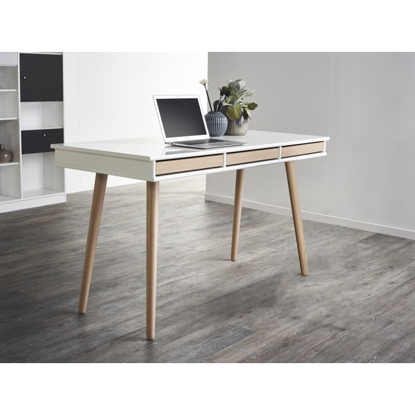 Tavolo da lavoro in rovere 137x60 cm Mistral - Hammel Furniture-image-1