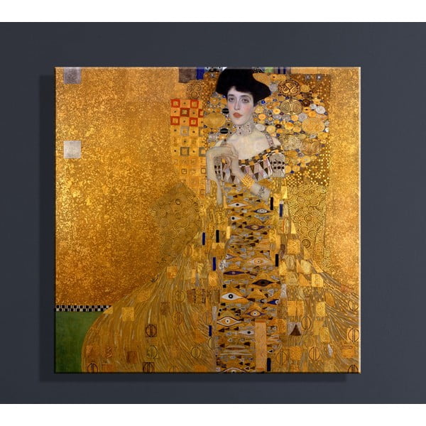 Riproduzione di Gustav Klimt - Bauer I, 60 x 60 cm Gustav Klimt - Adele Bloch-Bauer I - Fedkolor-image-1