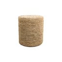 Pouf in rafia, 34 x 40 cm - HSM collection