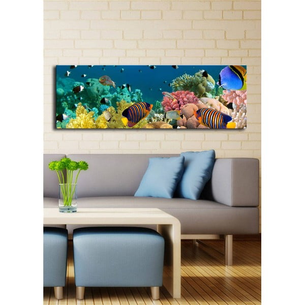 Quadro illuminato Mare, 90 x 30 cm - Wallity-image-3