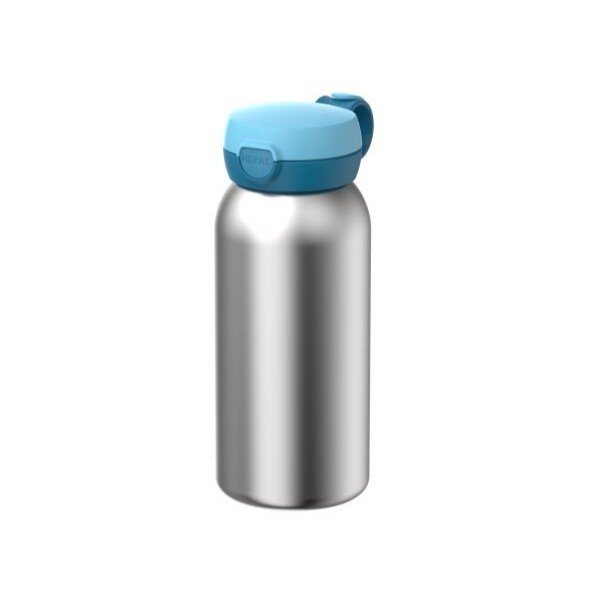 Thermos da bambini blu/argentato in plastica 500 ml Campus – Mepal