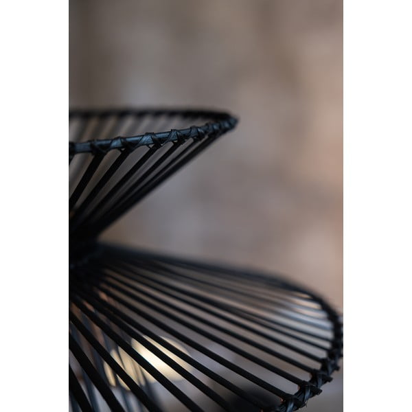 Lampada a sospensione nera con paralume in bambù ø 57 cm Duplici - Markslöjd-image-1