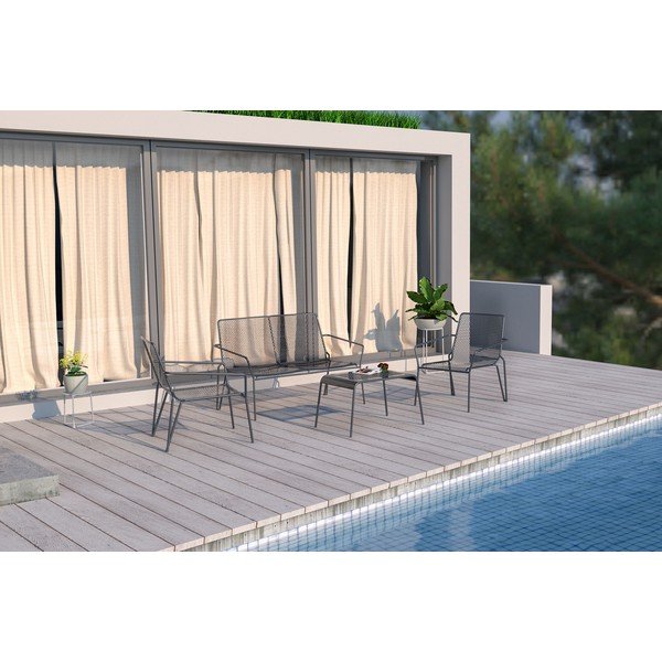 Tavolo da pranzo da giardino 47x70 cm Ambroise - Ezeis-image-1