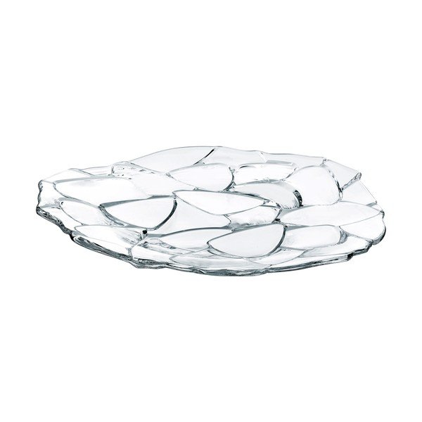 Vassoio di servizio in cristallo Piatto caricatore, ⌀ 32 cm Petals - Nachtmann