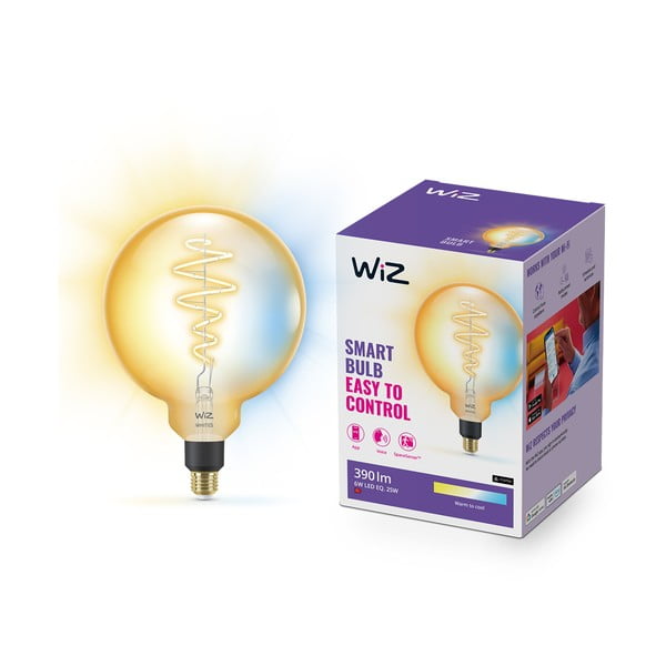 Lampadina smart con filamenti con presa E27, 6 W – WiZ-image-2
