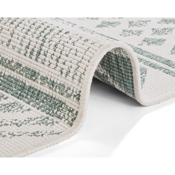 Tappeto per esterni verde e crema , 80 x 250 cm Biri - NORTHRUGS-image-3