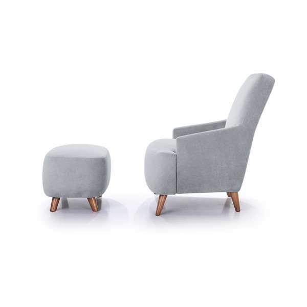 Pouf grigio chiaro Slope - Scandic-image-4