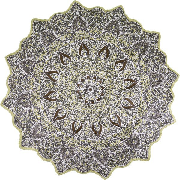 Tappeto Munerro, ⌀ 100 cm - Vitaus-image-1
