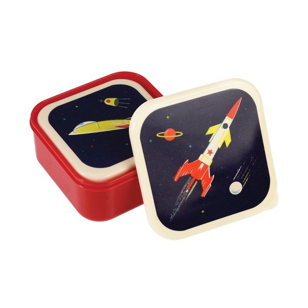 Set di 3 scatole per snack Space Age - Rex London-image-2