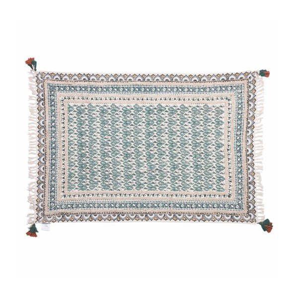 Tappeto beige-turchese 130x170 cm - VDE Tivoli 1996