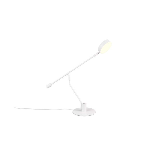 Lampada da tavolo LED bianco opaco con struttura flessibile (altezza totale 64 cm) Manduro – Trio-image-4