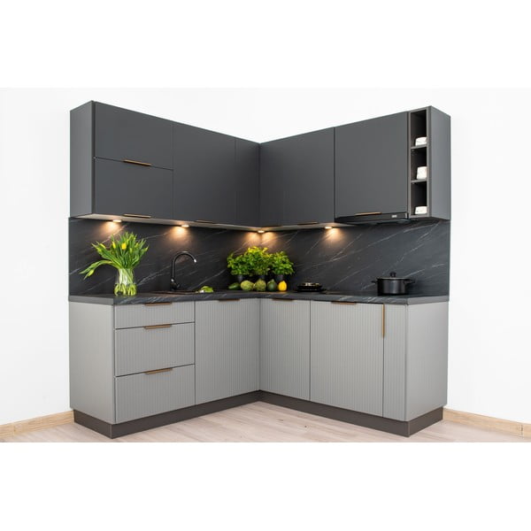 Mobile da cucina inferiore (larghezza 20 cm) Rowan - STOLKAR-image-4