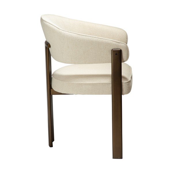 Sedia da pranzo beige con braccioli Duct – DAN-FORM Denmark-image-2