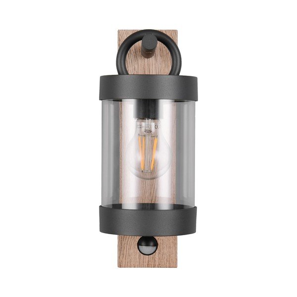 Illuminazione esterna con sensore di movimento da parete (altezza totale 33 cm) Sambesi – Trio-image-3