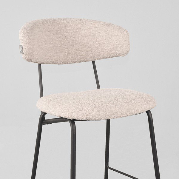 Sgabelli da bar crema in set di 2 pezzi 95 cm Zack - LABEL51-image-4