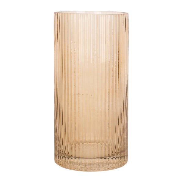 Vaso in vetro marrone chiaro Allure, altezza 20 cm Allure Straight - PT LIVING-image-4