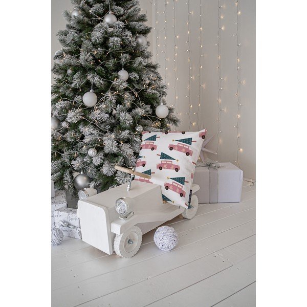 Cuscino decorativo con motivo natalizio 45x45 cm Christmas Ride - Butter Kings-image-1