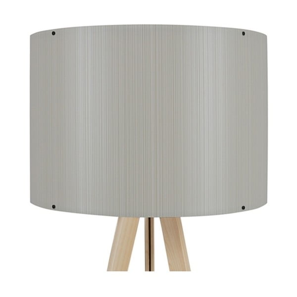 Lampada da terra con paralume grigio chiaro Aiden - Insignio-image-2