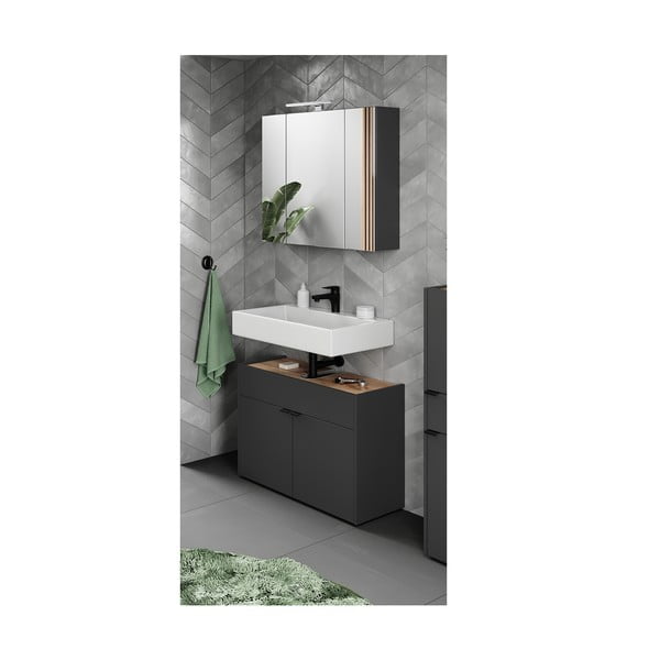 Set da bagno antracite Forano - Germania-image-2