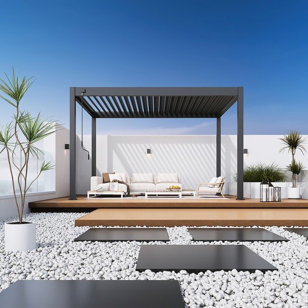 Pergola bioclimatica Intro Plus - Rojaplast-image-1