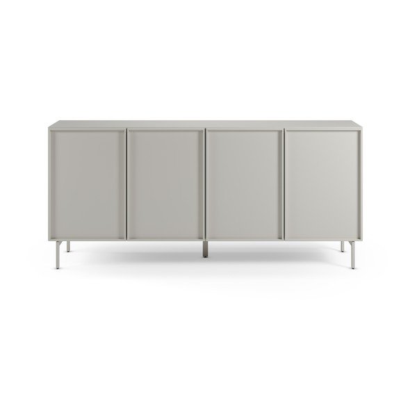 Armadietto color crema 180x80x42 cm Brise – Marckeric