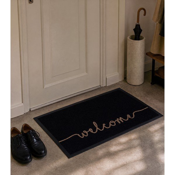 Tappetino nero, 45 x 75 cm Cozy Welcome - Hanse Home-image-1