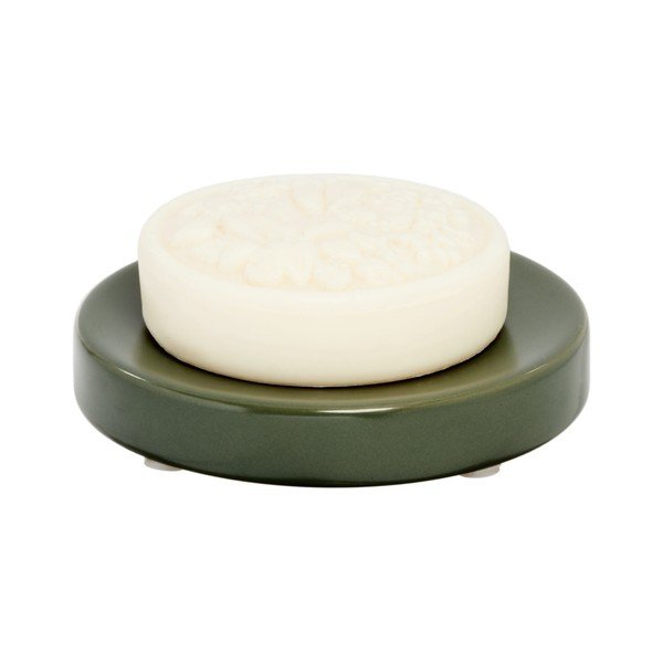 Portasapone in ceramica verde Eco Vanity - iDesign