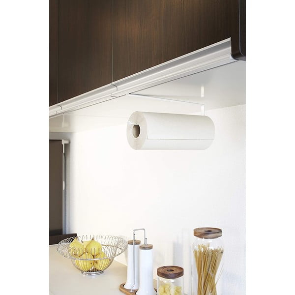 Porta asciugamani da cucina appeso bianco Yamazaki Tower - YAMAZAKI-image-1