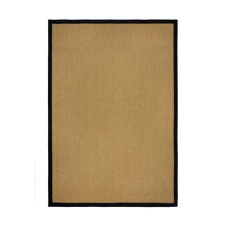 Tappeto da interno e esterno nero e marrone chiaro 200x290 cm Sisal Look – Flair Rugs