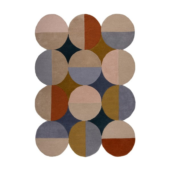 Tappeto in lana tessuto a mano 200x290 cm Mia Ellipse – Flair Rugs