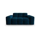 Divano in velluto blu scuro 156 cm Kendal - Micadoni Home