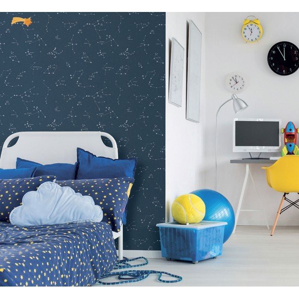Carta da parati per bambini 10 m x 53 cm Constellations - Vavex-image-1