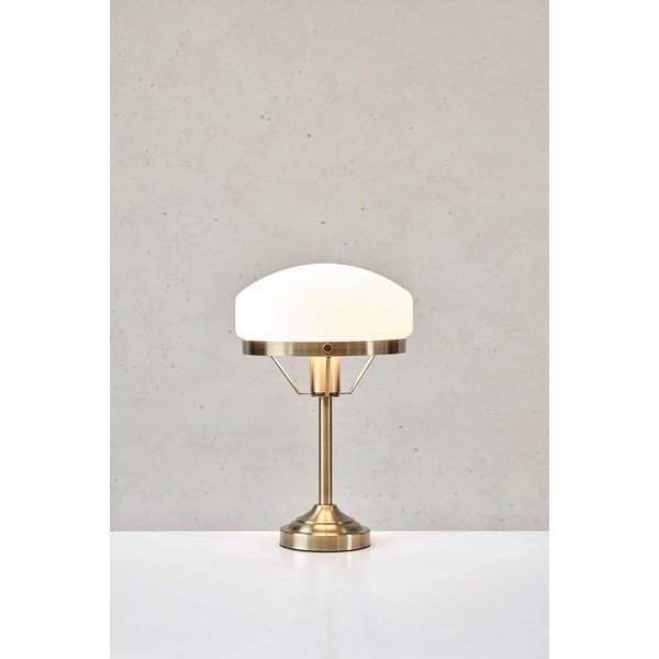 Lampada da tavolo color crema/color ottone (altezza totale 39 cm) Aurelia – Markslöjd-image-4