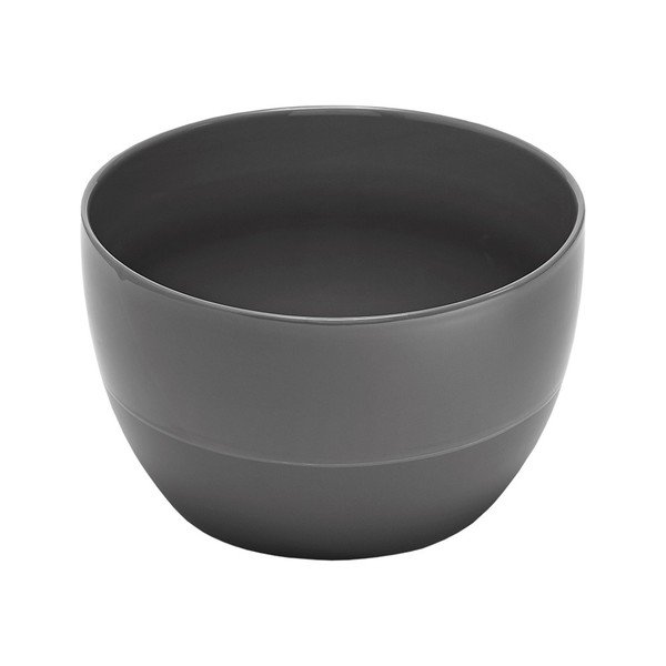 Šedá mísa z kameniny Ladelle Dipped, Ø 22,5 cm