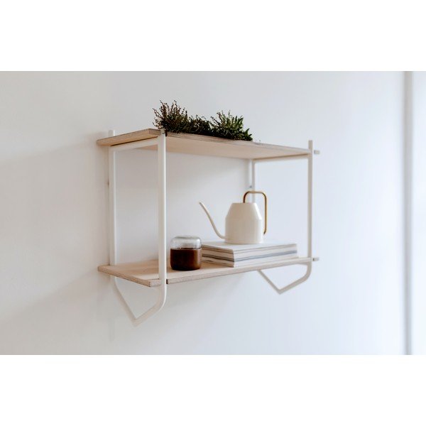 Mensola a muro con cornice bianca Dessus - EMKO-image-1
