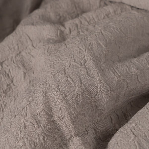 Copriletto grigio tortora con rivestimento trapuntato 240x260 cm – Ixia-image-2