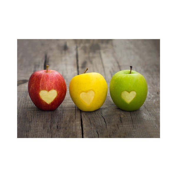 Tappetino in vinile Apple, 52 x 75 cm - Zerbelli