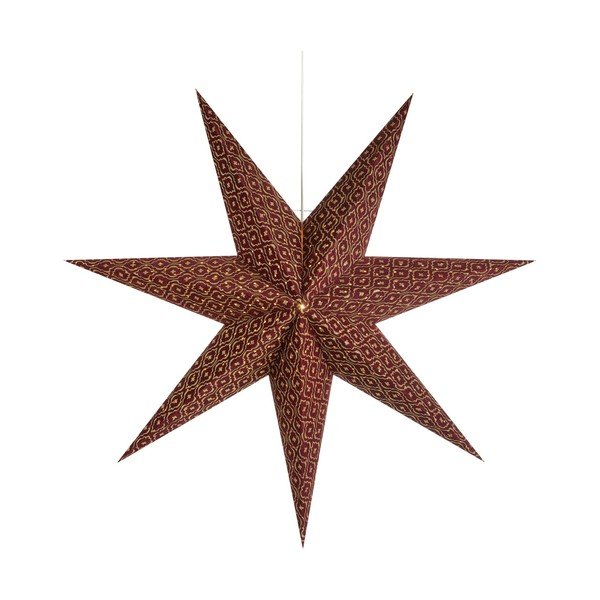 Decorazione luminosa natalizia bordeaux da appendere Baroque - Markslöjd