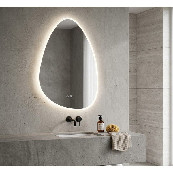 Specchio da parete con illuminazione 50x80 cm Illume – Bonami Essentials-image-1
