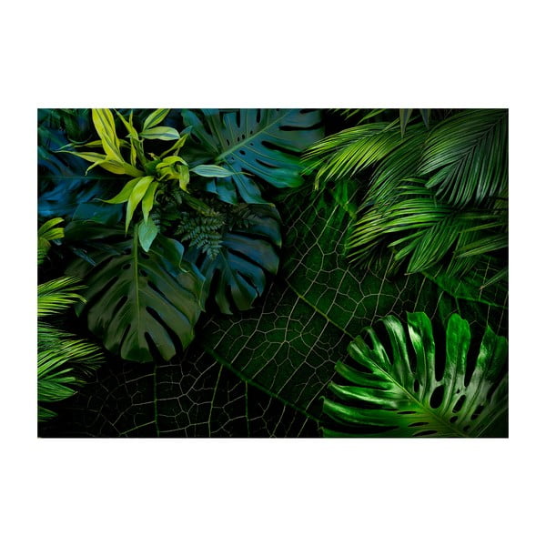 Carta da parati di grande formato, 200 x 140 cm Dark Jungle - Artgeist