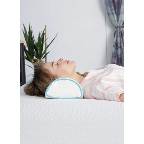 Cuscino ergonomico con imbottitura in memory foam 18x42 cm – Mila Home-image-1